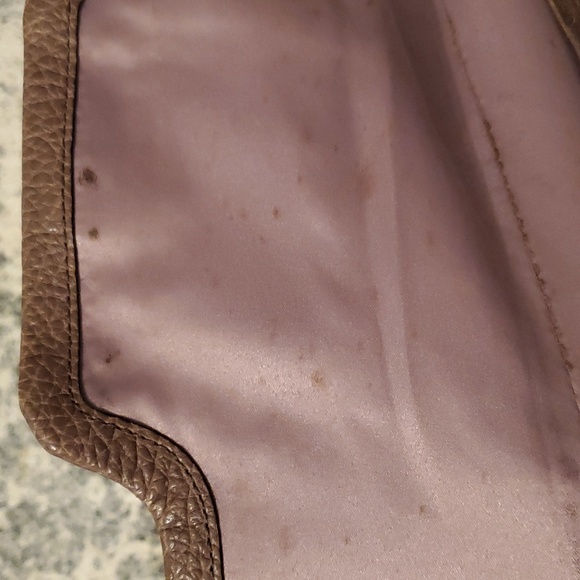 Purple toned COACH satchel - Picture 5 of 12